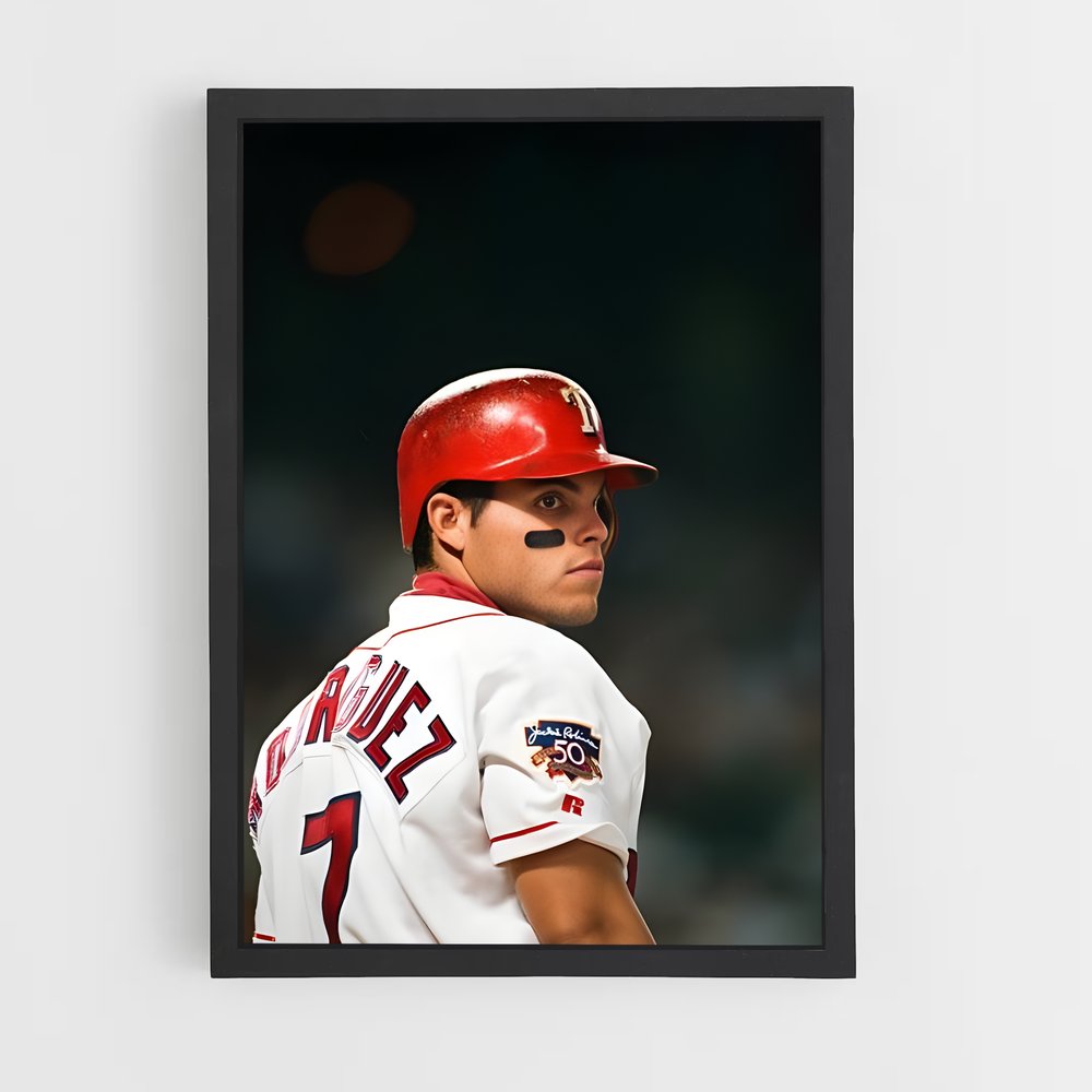 Poster Le Regard du Champion – affiche Baseball (vue 2)